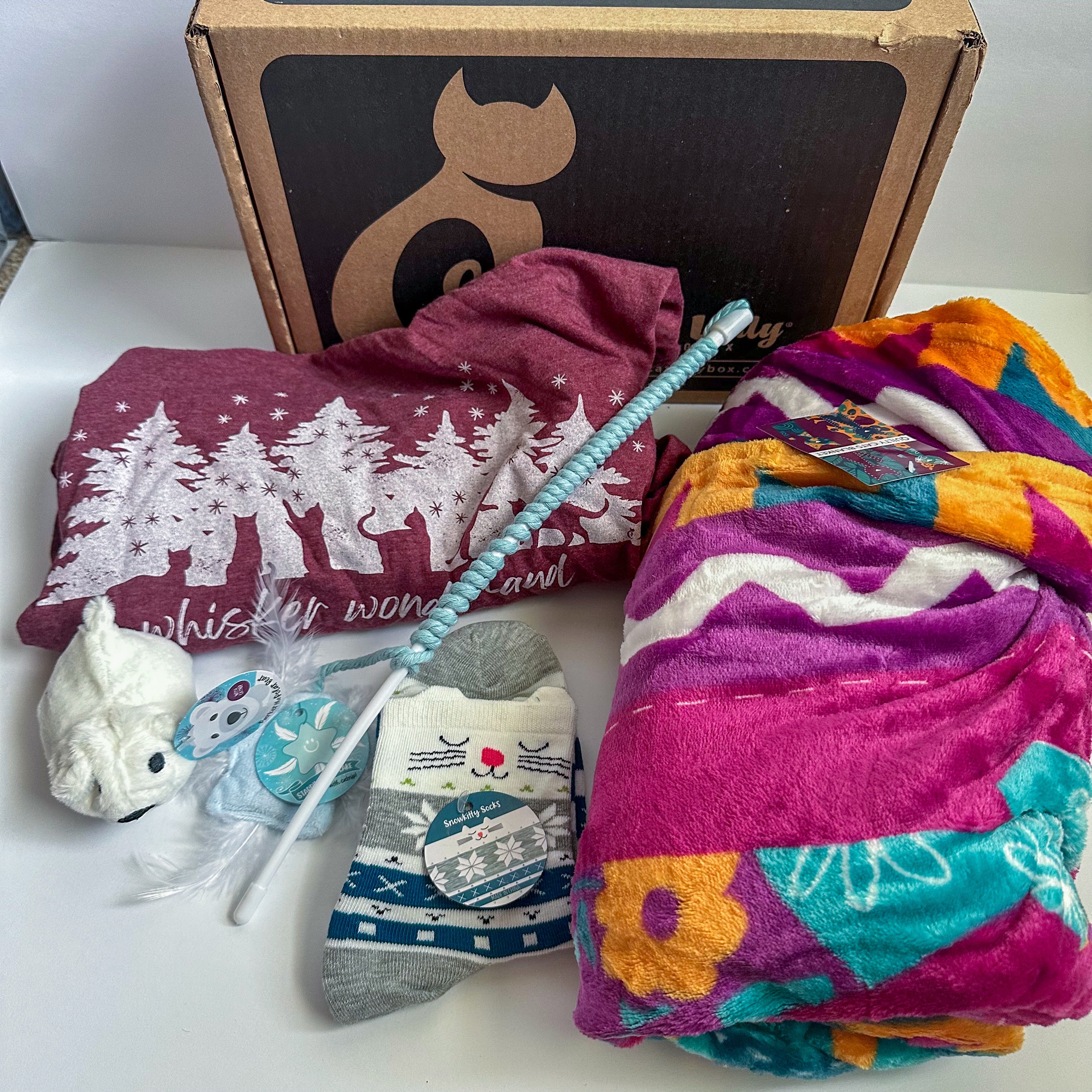 CatLadyBox Review “Whisker Wonderland”  December 2023