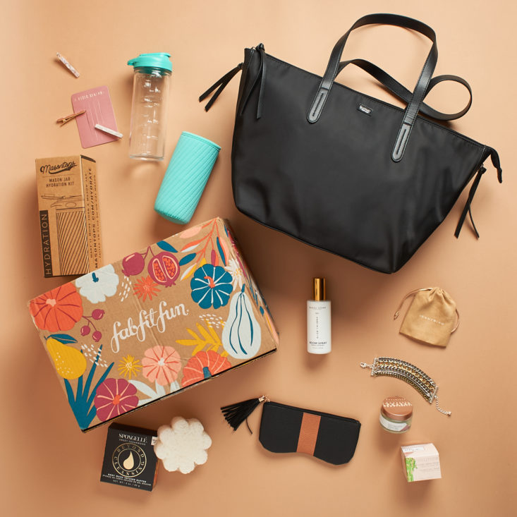 All items from Fall 2020 FabFitFun box.