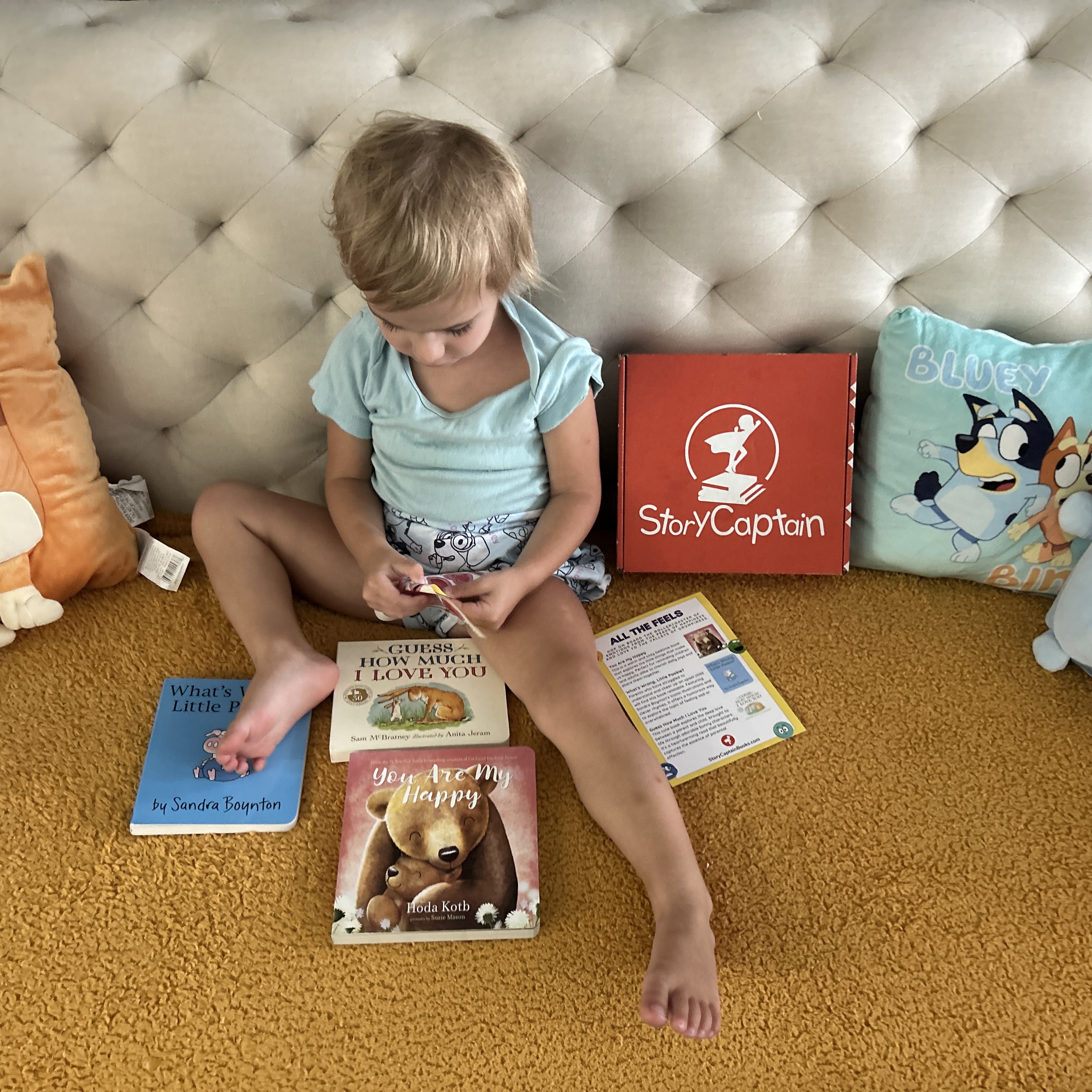 StoryCaptain Books Ages 0-3 August 2024 + Exclusive MSA Coupon!