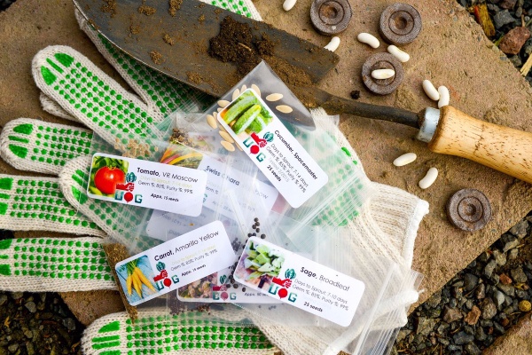 Seeds and gardening supplies via the Urban Organic Gardener subscription.