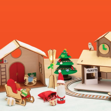 KiwiCo Santa’s Railroad Advent Calendar Is Available for Pre-Order